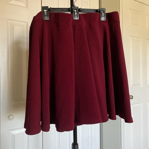 Romwe High Waist Skirt - Flared, A-Line, Mini, Circle, Skater - Picture 5 of 10